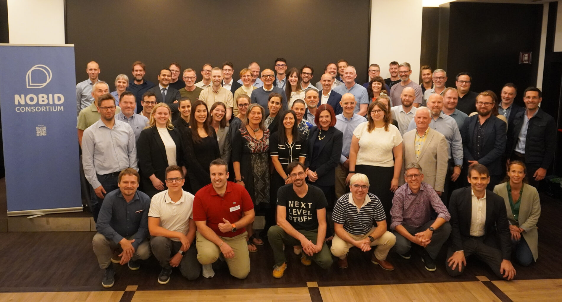 Group photo of the NOBID Consortium meeting in Rome